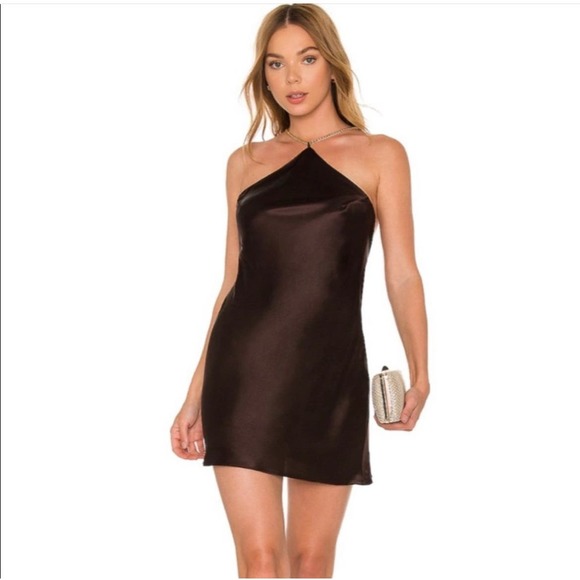 Amanda Uprichard Dresses Amanda Uprichard Silk Satin Claudia